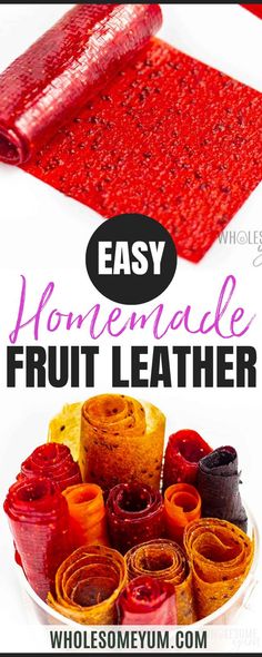 Fruit Leather Recipe Fruit Rollups, Homemade Fruit Leather, Fruit Leather Recipe, Fair Crafts, School Snacks For Kids, Fruit Roll