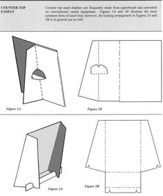 the instructions for how to make an origami door