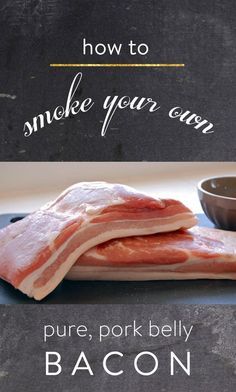 How to cure and smoke your own bacon! Just add pork belly. :)The Art of Doing Stuff Homemade Bacon Recipes, Smoked Bacon Recipes, Curing Bacon, Cured Meat Recipes, Sausage Making, Pork Belly Recipes, How To Make Bacon, Smoked Meat Recipes, Homemade Sausage