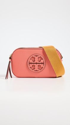 Pebbled cowhideTonal logo patchDouble zip closurePatch interior pocketInterchangeable strapsTextile liningWeight: 9oz / 0.26kgImported, CambodiaStyle #TORYB50596 Classic American Style, Tory Burch Miller, Medical Problems, Tory Burch Bag, Mini Crossbody Bag, Classic American, Mini Crossbody, American Style, Patch Logo