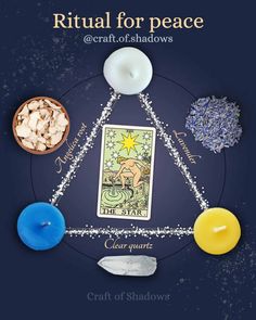 Tarot Card The Star, Cast A Circle, Ritual Spells, Magickal Correspondences, Power Magic