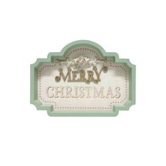 a merry christmas sign hanging from the side of a wall