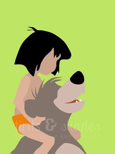 a child hugging a dog on a green background