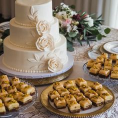 Incredible Mini-Dessert Ideas For Weddings / Blog | Wedding Outline Elegant Wedding Dessert Table