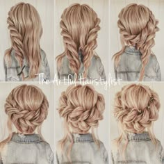 Hair Updos Tutorials, Halo Braid, Easy Hair Updos, Work Hairstyles, Hair Stylies, روتين العناية بالبشرة, February 8, Hair Stylist Life