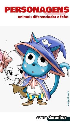 Personagens de Animais Diferenciados e Fofos Fairytail Anime, Fairy Tail, Sonic The Hedgehog, Banners, Anime, Fictional Characters, Pins, Art