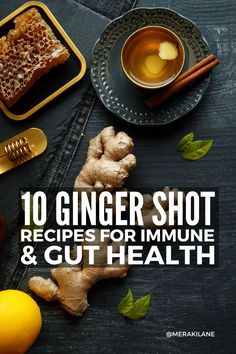 ginger shot recipe for immune and gut health