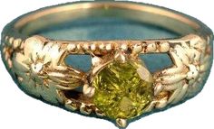 Heirloom Yellow 14k Gold Rings, Vintage Gold Peridot Jewelry, Classic Gold Ring With Peridot, Yellow 14k Gold Heirloom Ring, Vintage Gold Jewelry With Peridot, Heirloom 14k Gold Yellow Rings, Vintage Gold May Birthstone Ring, Gold Peridot Birthstone Ring, Gold Hallmarked Ring For May Birthstone