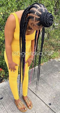 Big Cornrows Hairstyles, Lemonade Braids Hairstyles, Caribbean Queen