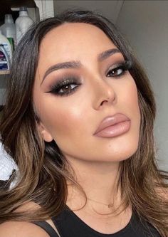 Dark Smokey Eye Makeup, Black Smokey Eye Makeup, Ball Makeup, Going Out Makeup, Bridesmaid Hair Makeup, Formal Makeup, Soft Glam Makeup, Evening Makeup