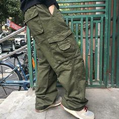 Season:Spring   Fall; Fabric:100% Cotton; Gender:Men's; Style:Big and Tall,Casual; Occasion:Outdoor,Going out,Daily; Fit Type:Regular Fit; Function:Comfort,Soft,Breathable; Waistline:Mid Waist; Pattern:Plain; Design:Pocket; Pants Type:Cargo Trousers,Cargo Pants; Front page:FF; Listing Date:11/04/2023; Hips:; Length:; Waist: Tall Cargo Pants, Cargo Outfits, Cheap Cargo Pants, Vest Outfits Men, Pants Cheap, Mens Cargo Pants, Cargo Outfit, Camping Clothes, Big Pants