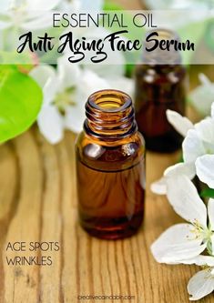 Back in the day, when I was much younger going to tanning beds was the thing to do. Well now that I’ve hit the big 50 it’s coming back to haunt me. I have brown patches on my face from the sun (or tanner) and as I age they seem harder to cover up with … Essential Oil Anti Aging, Essential Oil Safety, Anti Aging Face Serum, Diffuser Oil, Anti Aging Oils, Herbal Healing, Natural Pain Relief, Essential Oil Blend