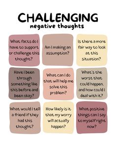 Cbt Therapy Techniques Anger, Healthy Coping Methods, Coping Skills Bingo, Cbt Challenging Negative Thoughts, Office Decor Therapy, Challenging Negative Thoughts, Cbt Thought Record, Counselor Office Decor, School Counselor Office Decor