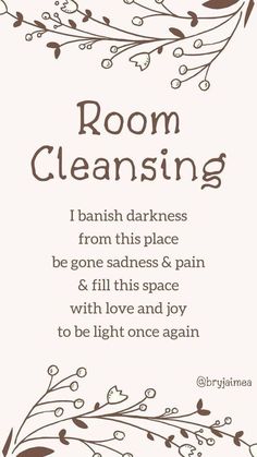 Cleansing Magic, Room Cleansing, Witchcraft Spells For Beginners, Spells For Beginners, Magia Das Ervas, Bad Energy, Wiccan Magic