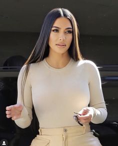 kim kardash is seen in this undrecognized image