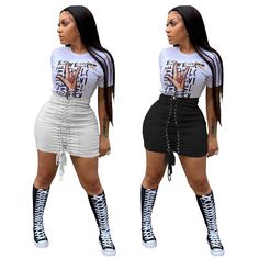 Fashion Women Summer High Waist Eyelet Lace Up Bandage Streetwear Bodycon Mini Pencil Skirts Casual Pencil Mini Skirt For Club, Summer Club Pencil Mini Skirt, Casual High Waist Bodycon Skirt, Casual Bodycon Mini Skirt, Casual High Waist Bodycon Bottoms, Summer Club Mini Pencil Skirt, Mini Pencil Skirt, Eyelet Lace, Women's Summer Fashion