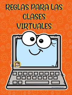 an orange book cover with the words regals para las classes virtuales