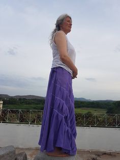 "Unique Skirt / Long Flowy Skirt / Bocho Skirt / Long Skirt / Linen Skirt / Violet Skirt / Womens Long Skirt / Womens Skirt / Skirt This long flow skirt is high quality handmade linen clothing. The length of linen skirt can be different. It is gentle, accurate and high quality work. Handmade from linen fabric. All linen clothes for women and man made to order special for You and Your dimensions. Plus size clothing is available. The wholesomeness of the landscape and the vast expanse of nature th Casual Asymmetrical Gathered Skirt, Cotton Flowy Wrap Skirt, Asymmetrical Cotton Flowy Skirt, Flowy Asymmetrical Cotton Skirt, Casual Asymmetrical Maxi Skirt With Gathered Detail, Casual Asymmetrical Gathered Maxi Skirt, Long Ruffled Skirt In Purple, Purple Cotton Lined Skirt, Casual Purple Flowy Skirt