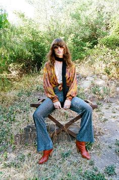 80s Rock Fashion Women, Casual 70s Outfits, 70s Rock Fashion, 70s Womens Fashion, House Of The Rising Sun, Moda Hippie, Look Boho Chic