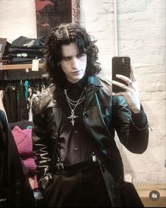 Metalhead Men Outfit, Dark Witch Aesthetic Outfit Male, Emo Vampire Outfit, Emo Halloween Outfits, Trad Goth Masculine Outfits, 2023 Alt Fashion, Masculine Vampire Outfit, Trad Goth Mens Fashion