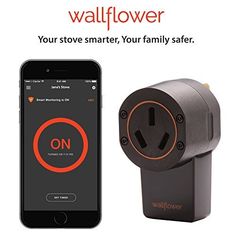 an appliance ad for wallflower with the text, your store smarter, your family safe