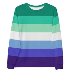 MLM Flag Sweatshirt - On Trend Shirts Mlm Flag, Gay Flag, Just Chill, Gay Fashion, Crazy Outfits, What To Wear Today, Pride Outfit, Pride Parade, Pride Month