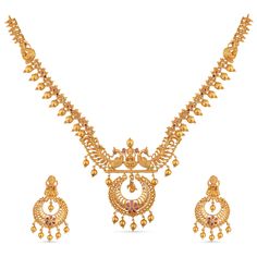 PRICES MAY VARY. MATERIAL: Kanti short necklace set made out of Brass with high quality Gold-Plating. This Temple theme piece is studded with opulent White Red Cubic zirconia Stones and induced Metal Ball. FEATURE: This traditional jewellery set includes 1 pair Dangle earringand 1 necklace, length (Necklace: 17 cms, Earrings: 4 cms) and weight (Necklace: 46 gms, Earrings: 11.5 gms). This necklace comes with Fishhook closure and has adjustable length. GIFTING: This jewellery arrives in unique and Tarinika Jewellery, Cz Stone Necklace, Indian Jewelry Set, Stone Necklace Set, Traditional Indian Jewellery, Traditional Jewellery, Engagement Ceremony, Indian Jewelry Sets, Length Necklace