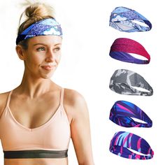 PRICES MAY VARY. 【Instant Cooling Sports Headbands.】 Sukeen sports headband for men and women head, is made of 55% nylon & 45% polyester, which has strong sweat absorption ability and can keep your forehead cooling by wetting the headband with water and snapping it with few times to activate the cooling effect. The double-layered and seamless design adds durability, reliability, and comfort. Both Hand and machine washable! 【Comfortable & Non-Slip Headbands.】Sukeen workout headbands for men and women, are 3.2 inches wide and 9.5 inches long, can be stretched to 14.57 inches, suitable for different women's head circumferences or men's, are very comfortable to wear without tight feeling to your head. The breathable workout headband fits you well as well as wearing under a helmet. And you don' Headbands For Men, Headband For Men, Workout Headbands, Sweat Bands, Headband Fits, Wide Headbands, Running Headbands, Sports Headband, Headband Men