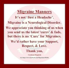 Migraine Facts, Migraine Tips, Cluster Headache, Word Inspiration, Migraine Triggers