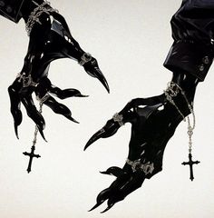 Nex Aesthetic, Gothic Character Art, Rotting Aesthetic, White Goth Aesthetic, Goth Oc, Chain Drawing, Cross Bracelets, Ghost Art, The Fallen Angel