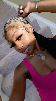 Light Skin Girl, Edges Hair, Braided Hairstyles For Teens, Braids Hairstyles Pictures, Protective Hairstyles Braids