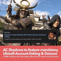 Assassin's Creed Shadows to feature mandatory Ubisoft Account linking & Denuvo Assassins Creed, Accounting