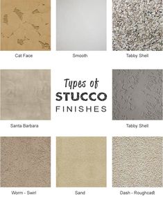 Types of Stucco Siding: Textures, Finishes & What’s Popular in 2021 Acrylic Stucco Exterior, Exterior Stucco Finishes, Exterior Material Texture, Stucco Colors Exterior, Stucco And Siding Exterior, Smooth Stucco Exterior House, Smooth Stucco Exterior, Stucco Exterior Makeover, Stucco Exterior Colors