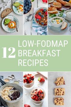 low fodmap breakfast recipes that are easy to make