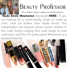 Custom Shades, Nude Color, All Things Beauty, Lipsticks, Lips, Let It Be, Beauty