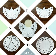 the instructions to make doily with crochet are displayed on an iphone screen