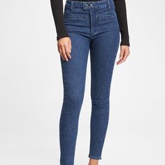 Universal High Rise Jegging Super Skinny Contoured Has Some Stretch To Them Dark Indigo Wash Size: 30/10tall 91% Cotton/ 2% Spandex / 7% Elasterell Waist: 14.5” Hip: 15.5” Rise: 8” Length: 43” Inseam: 31” Gap High Waist Fitted Jeans, Gap Fitted High Waist Jeans, Gap High Rise Fitted Jeans, Gap Fitted High Rise Jeans, Gap High-rise Fitted Jeans, Gap Fitted High-rise Jeans, Versatile Fitted Blue Jeans, Fitted Blue Gap Jeans, Fitted Blue Jeans From Gap