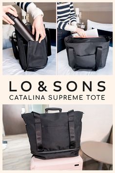 Lo and Sons Catalina Supreme Tote Lo And Sons, Travel To Japan, Best Road Trips, Inside My Bag, Travel Apps, Utah Usa, Coffee Uses, Travel App