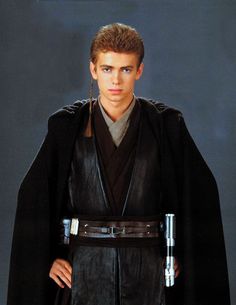 a young man dressed as luke star wars