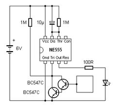 an electronic circuit diagram showing the current voltages and power source for this device, it is