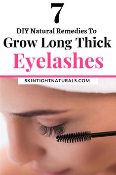 Grow Lashes Fast, Grow Longer Thicker Eyelashes, Oil For Eyelash Growth, Regrow Eyebrows, Long Eyebrows, Natural Eyelash Growth, Grow Eyelashes, Long Thick Eyelashes, Thick Eyelashes