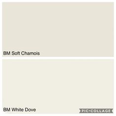 some white paint colors with different names