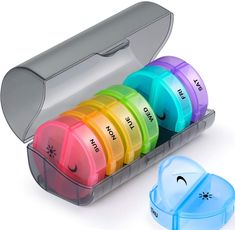 Daily Pill Organizer, Fish Oil Supplements, Fish Oil Vitamins, Pill Box Organizer, Weekly Pill Organizer, Pill Dispenser, Pill Holder