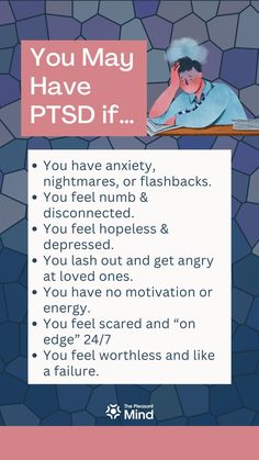 Unveil the signs and symptoms of PTSD with our insightful guide. 🧠💔 Explore the journey to understanding and healing, offering support and encouragement along the way. 🌱💙 #MentalHealthAwareness #PTSD #HealingJourney Inner Peace Quotes, How To Express Feelings, Get My Life Together, Feelings And Emotions, Signs And Symptoms, Health Facts