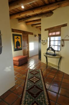 the hallway is clean and ready for us to use as an entrance way into the house