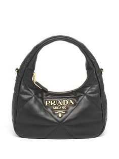 Black Luxury Bag, Puff Bag, Patch Top, Trendy Handbags, Black Luxury, Miuccia Prada, Luxury Bag, Mini Tote Bag