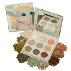 The Child Eye Shadow Palette Limited Edition : Beauty #Ad Colourpop Eyeshadow Palette, Colourpop Eyeshadow, Colourpop Makeup, Green Palette, Colourpop Cosmetics, Star Wars Yoda, Palette Color, Eyeshadow Palettes, Eye Shadow Palette