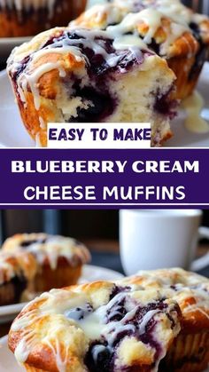 BLUEBERRY CREAM CHEESE MUFFINS Blueberry Muffin With Cream Cheese, Easy Blueberry Cream Cheese Muffins, Best Ever Blueberry Muffins, Pancake Blueberry Muffins, Blueberry Cream Cheese Crepes, Cottage Cheese Blueberry Roll Muffins, Blueberry Muffin Mix Add Ins, Blueberry Lemon Cream Cheese Muffins, Blueberry Cinnamon Muffins