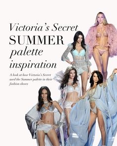 Victoria’s Secret in the Summer Palette 🤍 . #coloranalysis #colouranalysis #victoriassecret #summerpalette #lightsummer #truesummer #softsummer Victoria Season, True Summer Color Palette