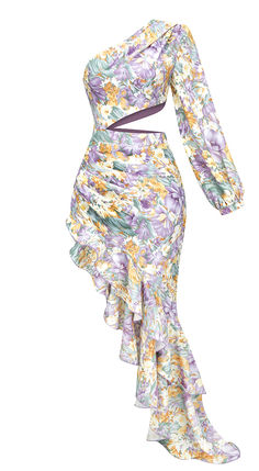 One Sleeve Floral Ruffle Maxi Dress Lavender -

Color: Lavender
One shoulder neckline
Sleeveless / Long sleeve
Floral fabric
Ruffle detail
Cut-out detail
Length: Mini / Maxi

Style: summer dress, summer outfit, party dress, evening gowns, girly summer outfits, chic dress to impress, dress to impress, summer date outfit, 4th of july outfits, july 4th outfits, summer night outfit, summer business casual outfits, lavender dresses, floral dresses, maxi dresses, ruffle dresses, one shoulder dresses Types Of Therapy, Paint Clothes, Italian Summer Outfits, Floral Evening Dresses, Tropical Print Maxi Dress, Summer Dresses Outfits, Diy Clothing Ideas, Looks To Recreate, Caribbean Style